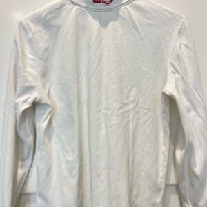 Women's Long Sleeve Tee - White